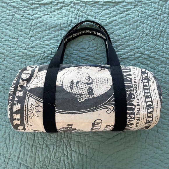 Andy Warhol Dollar Duffel Bag - Picture 1 of 6